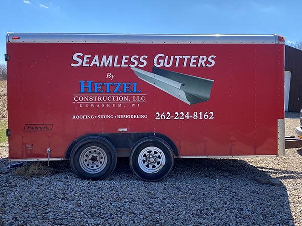 Seamless Aluminum Gutters in Southeastern Wisconsin
